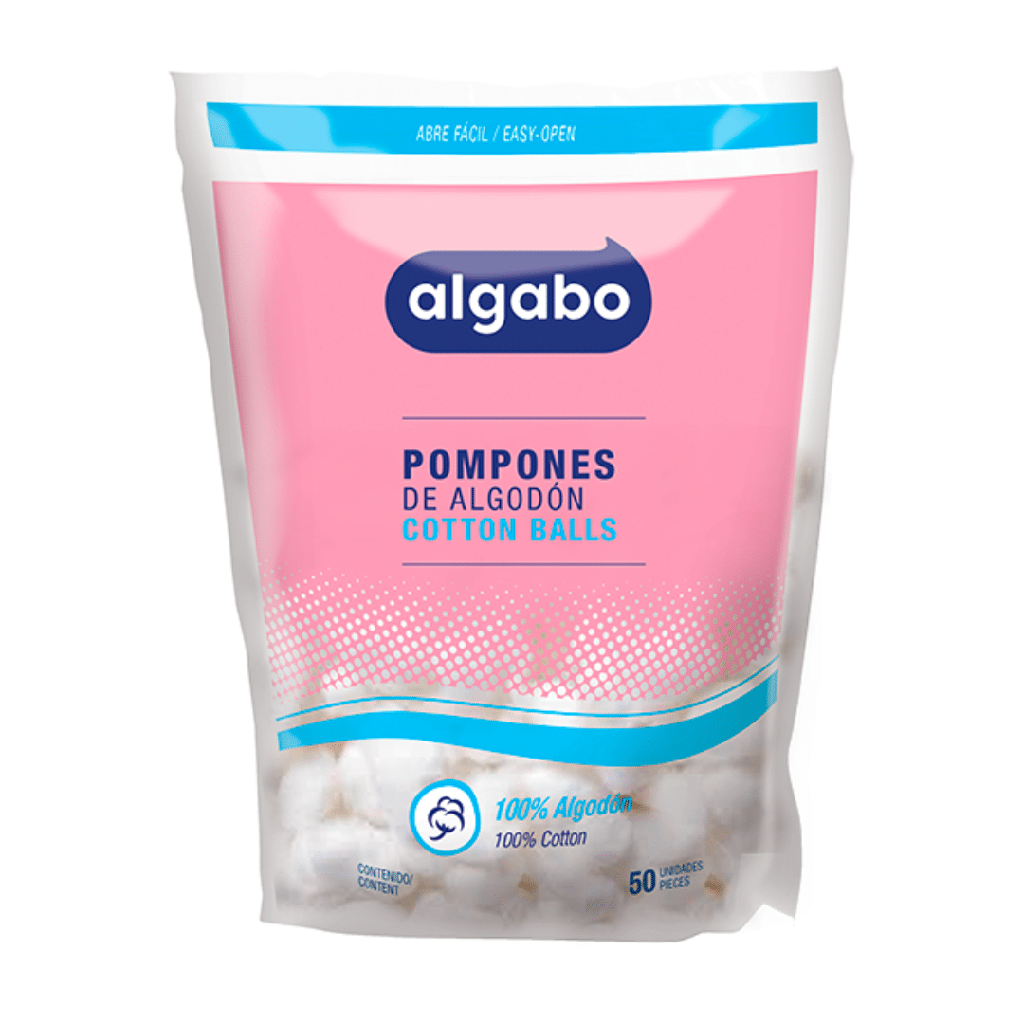 Algabo pompones de algodón 50