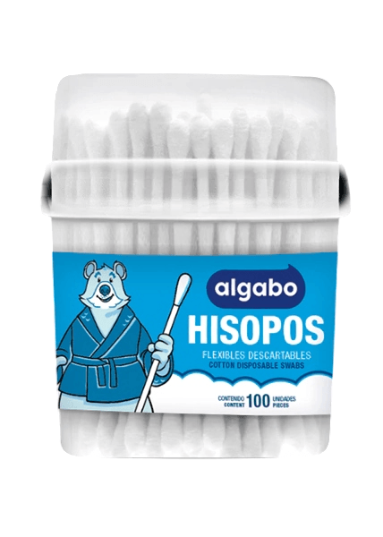 Algabo hisopos tubo 100