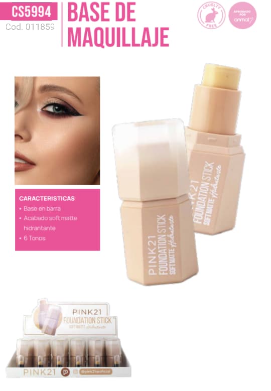 BASE DE MAQUILLAJE  PL.PK 11859