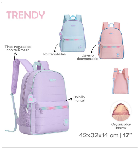 MOCHILA TRENDY