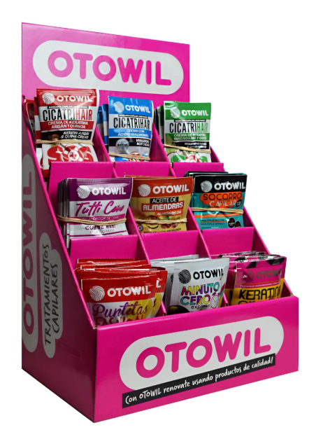 EXHIBIDOR - Sobres BAÑO DE CREMA x 105 unidades               PROMO!!