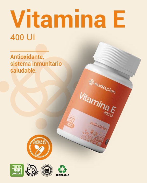 VITAMINA E - 400UI x 50 capsulas vegetal