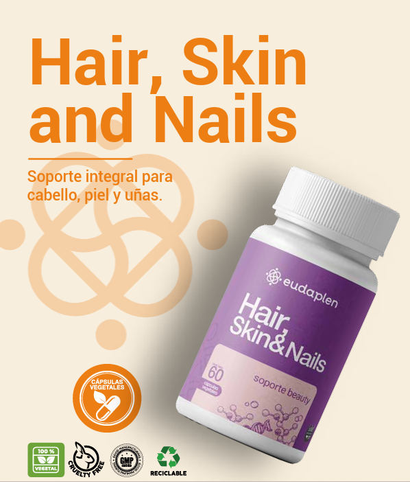 HAIR, SKIN & NAILS - x 60 capsulas vegetales