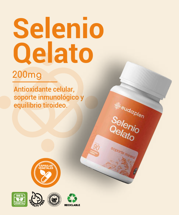 SELENIO QELATO - 200mcg x 90 comprimidos vegetal