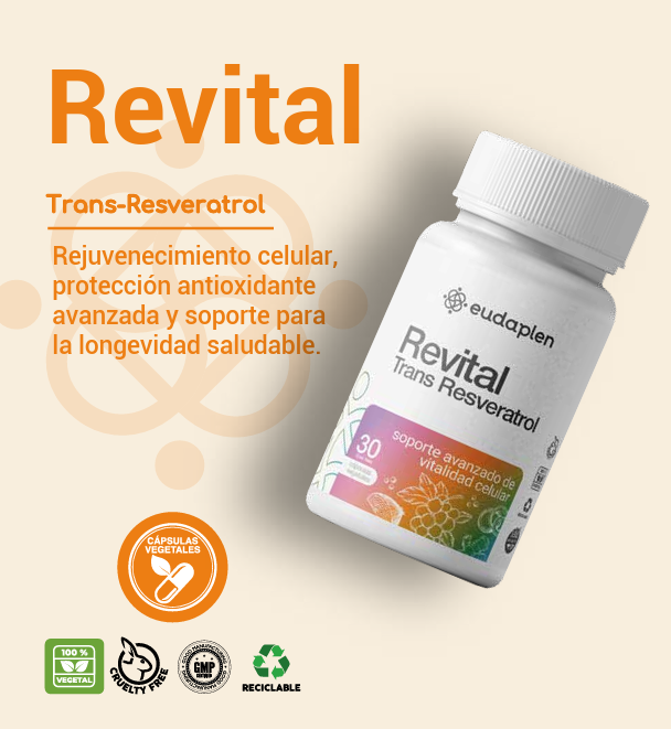 REVITAL - Trans- Resveratrol - x 30 capsulas vegetales