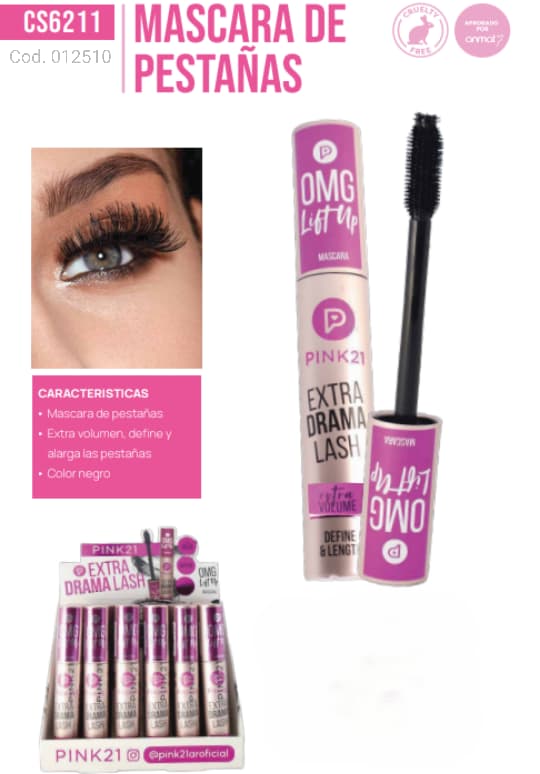 MASCARA DE PESTAÑAS  PL.PK 12510