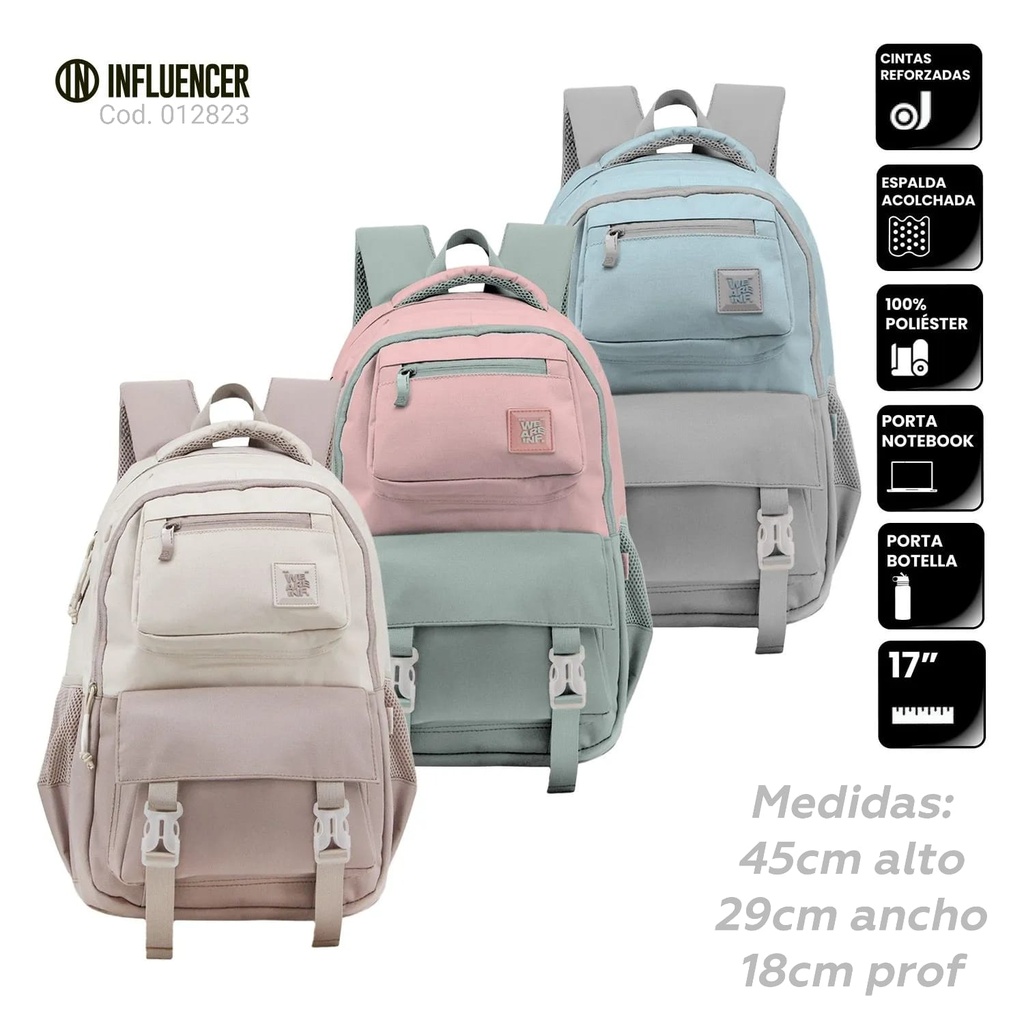 MOCHILA INFLUENCER PL.MA12823