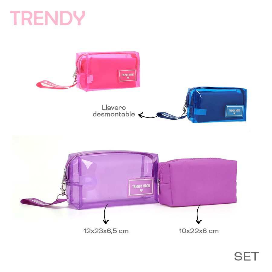 PORTACOSMETICO TRENDY PL.MA 12972