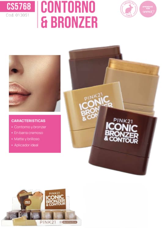CONTORNO + BRONZER PL.PK 013051