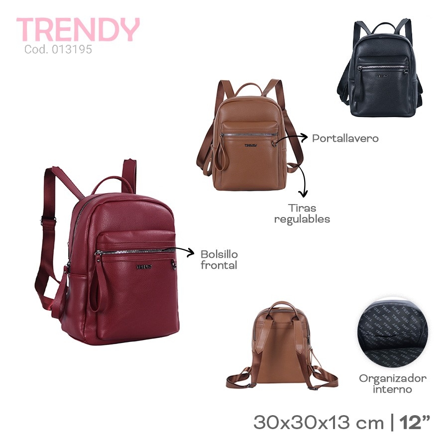 MOCHILA TRENDY PL.MA 13195