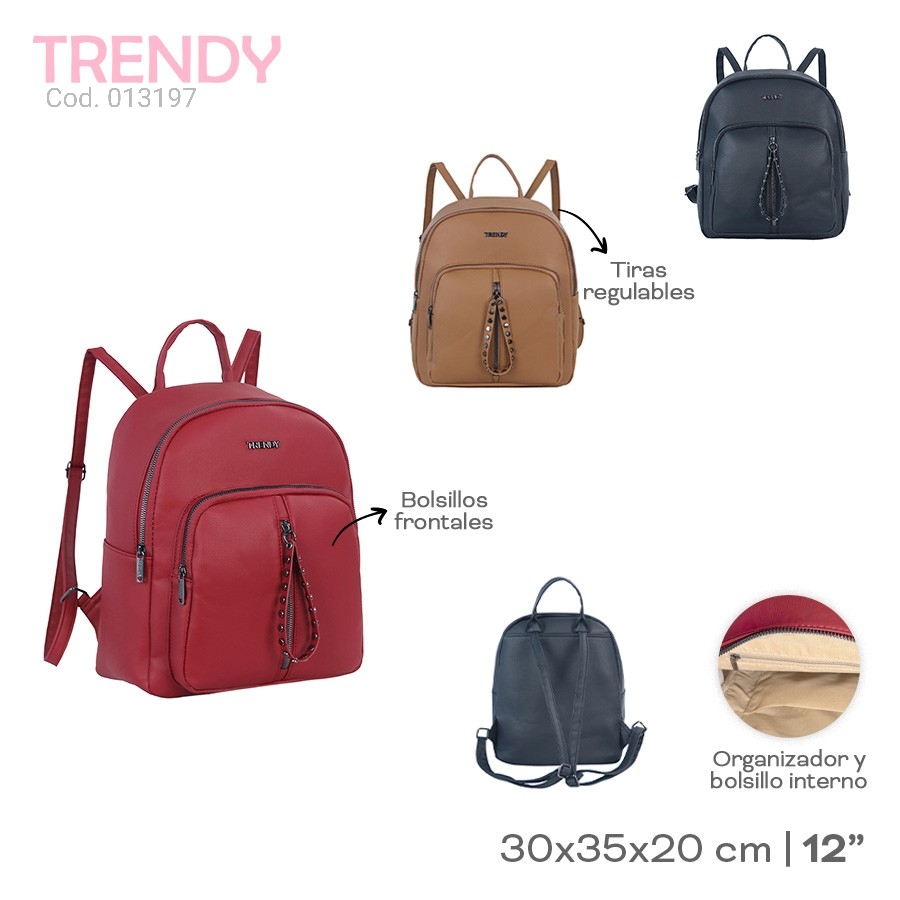 MOCHILA TRENDY PL.MA 13197
