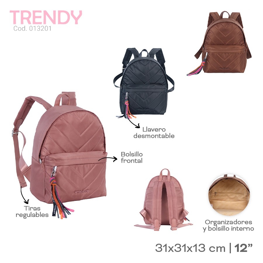 MOCHILA TRENDY PL.MA 13201