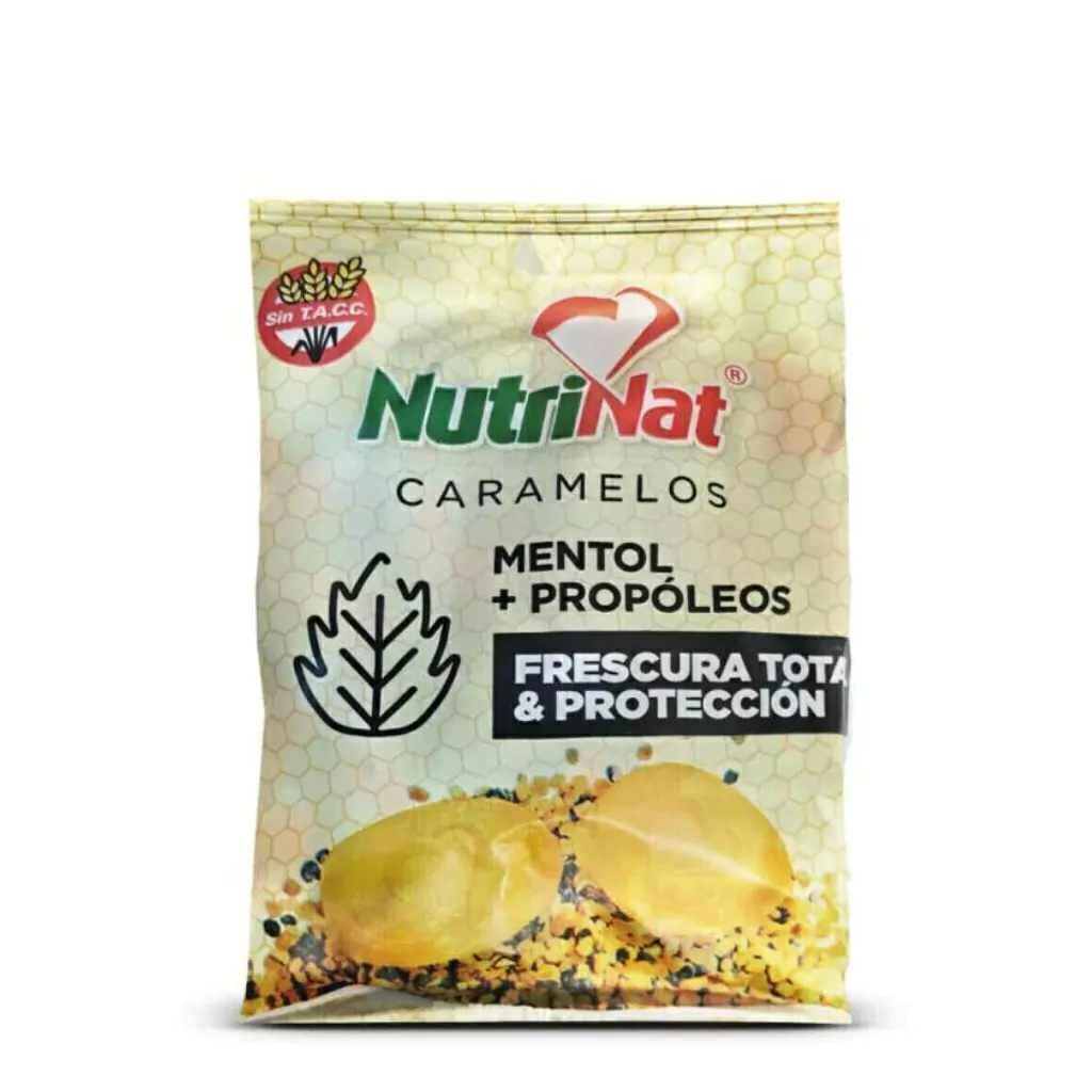 Caramelos Nutrinat - Menta y Propóleos   x 50 gr