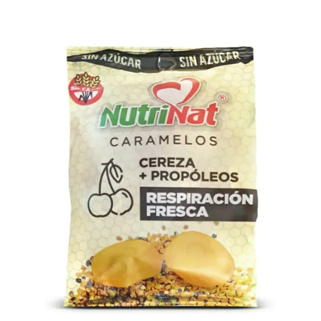 Caramelos Nutrinat S/A - Cherry y Propóleos  x 50 gr