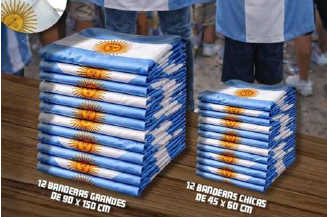 COMBO 7001 - AFA BANDERAS x 24 uni