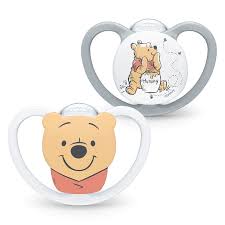 Set de 2 Chup. Space WINNIE THE POOH 0-6 meses