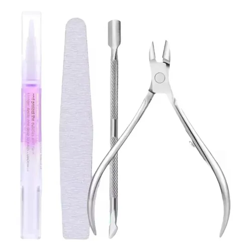 Cortauñas chico 2 en 1 punta curva y punta recta