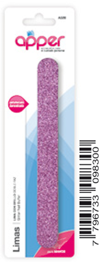 Lima con Brillo doble Faz APPER