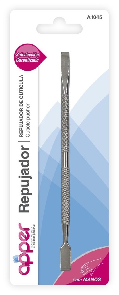 Repujador de cutícula de  acero inoxidable