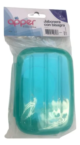 Jabonera con bisagra