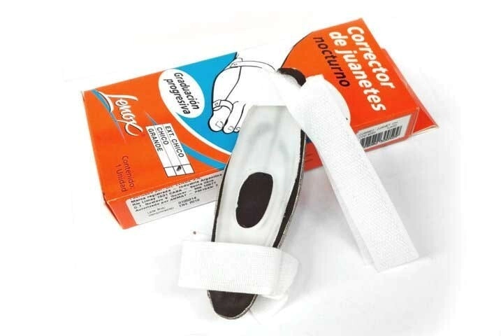 CORRECTOR DE JUANETES NOCTURNO CON GEL. Caja x 1 unidad, tamaño extra chico