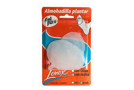 ALMOHADILLA PLANTAR LÁTEX C/ AGREGADO DE GEL (1 PAR), tamaño grande