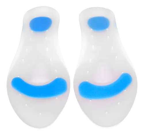 PLANTILLAS ENTERAS SIN OLIVA GELASTIC DE GEL POLIMERO - CONSISTENCIA EXTRA SOFT ESPECIALMENTE RECOMENDADAS PARA PIE DIABETICO. Caja x 2 unnidades (1 PAR), numero 43/44