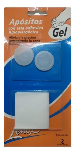 DISCO DE GEL CON DEPRESIÓN. Blister x 2 unidades, tamaño único 