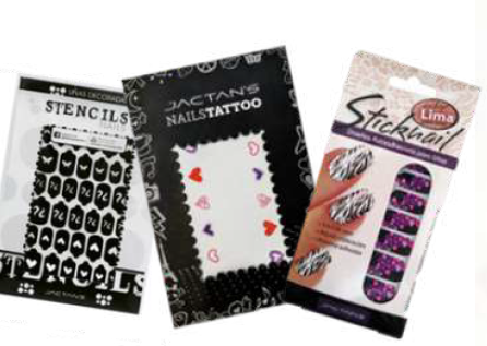 [BR2030] STICKER para UÑAS 