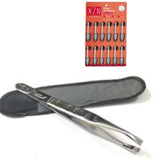 [BR2046] PINZA DE DEPILAR - XZN 420 - Maciza Palteada