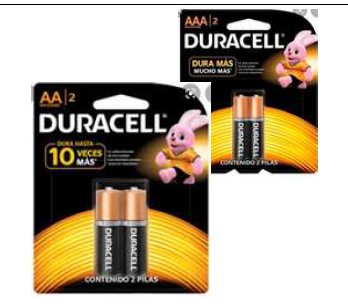 [BR3009] ESENCIAL PILAS - DURACELL AAA (Precio x unidad)