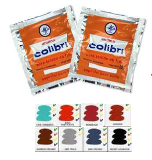 [BR3016] ANILINA COLIBRI - TEÑIDO EN FRIO (sobre x 20gr)