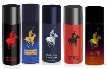 [BR8036] ACTIVE - Desodorante - Wellington Polo Club NEGRO 150 ml    PROMO!!