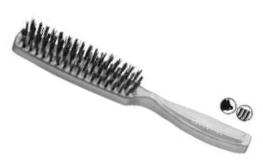 [BR11043] CEPILLO CREPAR PLASTICO GRANDE CERDA MEZCLA