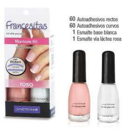 [BR14005] KIT DE ESMALTE FRANCESITA ROSA