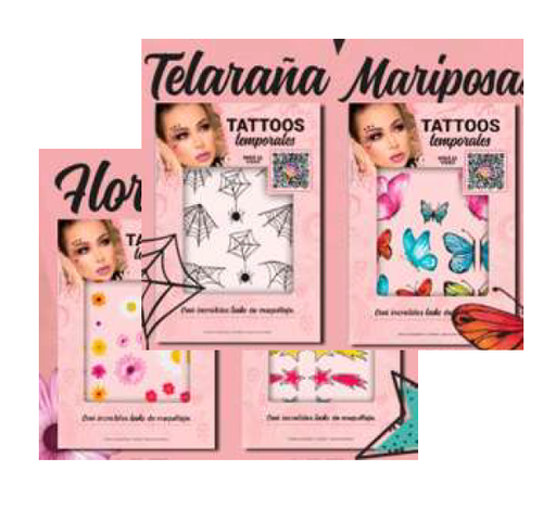 [BR14030] JACTANS TATTOOS TEMPORALES 