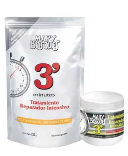 [BR15024] 3' Minutos-tratamiento reparador intensivo-pote x 200 g.-