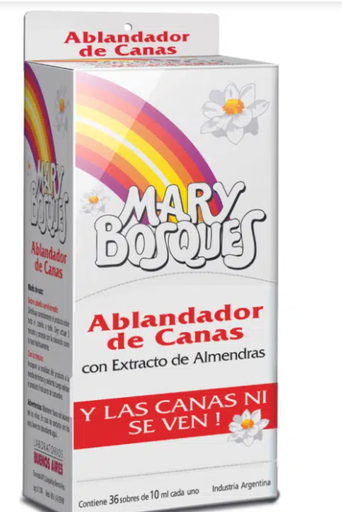 [BR15025] M.BOSQUES Ablandador de Canas-con extracto de almendras-sobre x 10 ml.-caja x 36 u.-