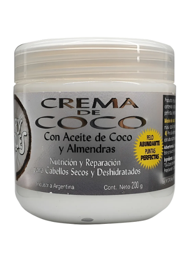[BR15039] M.BOSQUES Crema de Coco y Almendras-pote x 200 g.- 