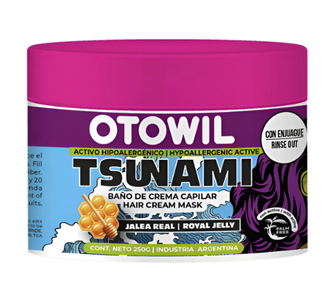 [BR17045] OTOWIL TSUNAMI - Baño de Crema Capilar con Enjuague Tsunami | Sobre x 25 grs  