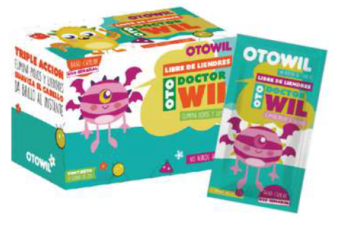 [BR17047] Dr.Wil - Piojicida | Sobre x25g