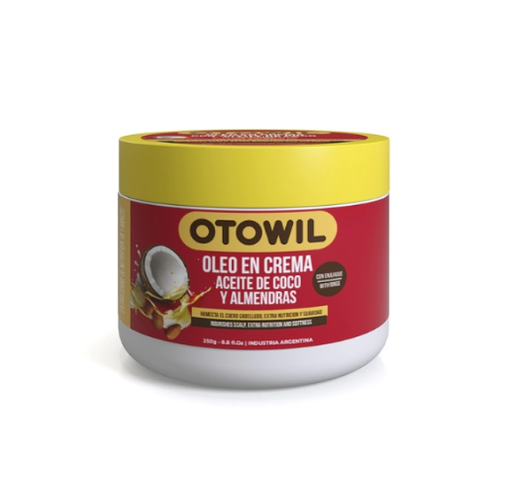[BR17058] OLEO EN CREMA COCO Y ALMENDRAS  - Pote x 250 gr