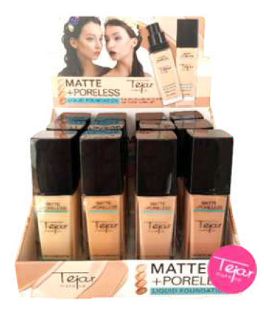 [BR20038] TEJAR Maquillaje Fluido de Vidrio Matte