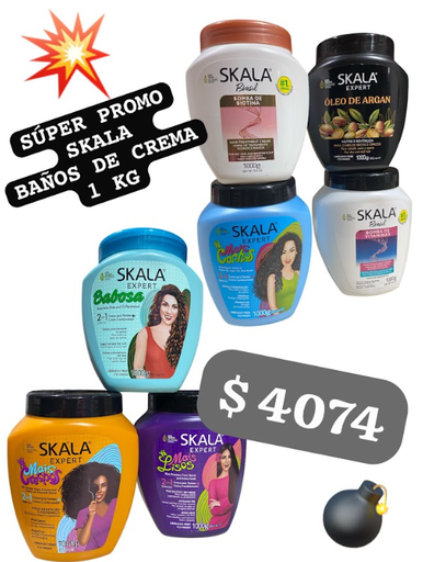 [BR60000] SUPER PROMO SKALA - BAÑO DE CREMA X 1 KG