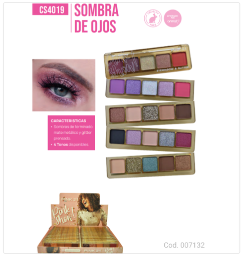 [PL.PK 007132      ] SOMBRA PARA OJOS  PL.PK 007132      