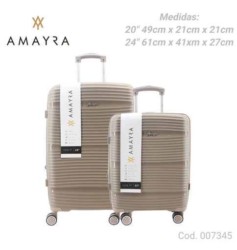 [PL.MA 007345      ] VALIJAS AMAYRA X2                              