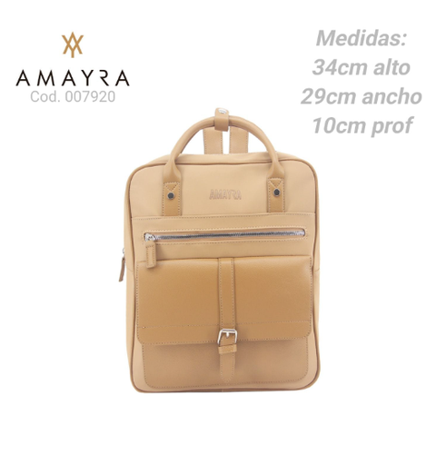 [PL.MA 007920      ] MOCHILA AMAYRA CAMEL                              