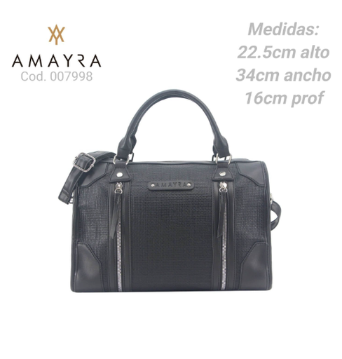 [PL.MA 007998      ] CARTERA AMAYRA NEGRA  PL.MA 007998      