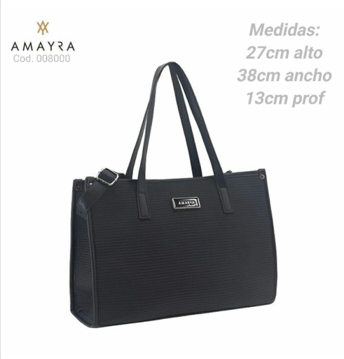 [PL.MA 008000      ] CARTERA AMAYRA NEGRA  PL.MA 008000      