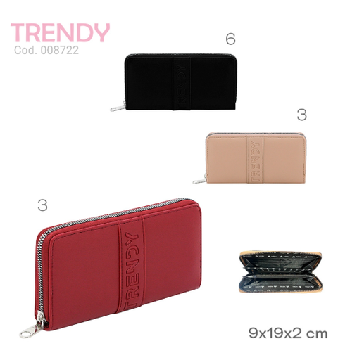 [PL.MA 008722      ] BILLETERA TRENDY  PL.MA 008722      